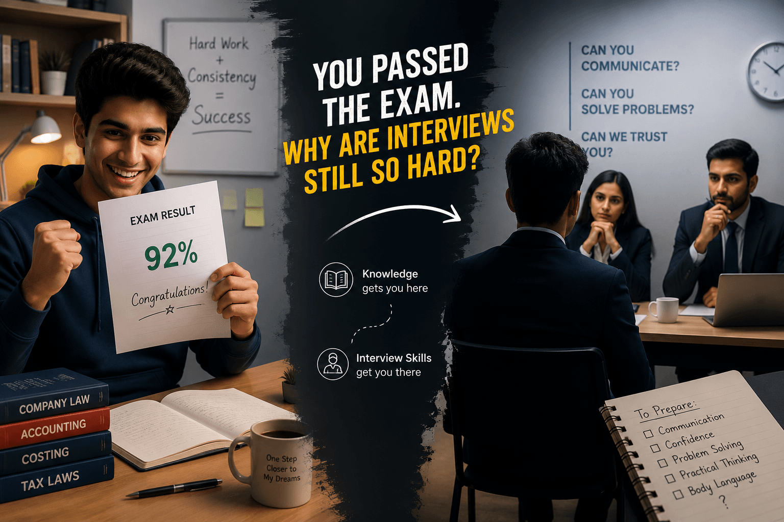 You Passed the Exam. So Why Are Interviews Still So Hard?